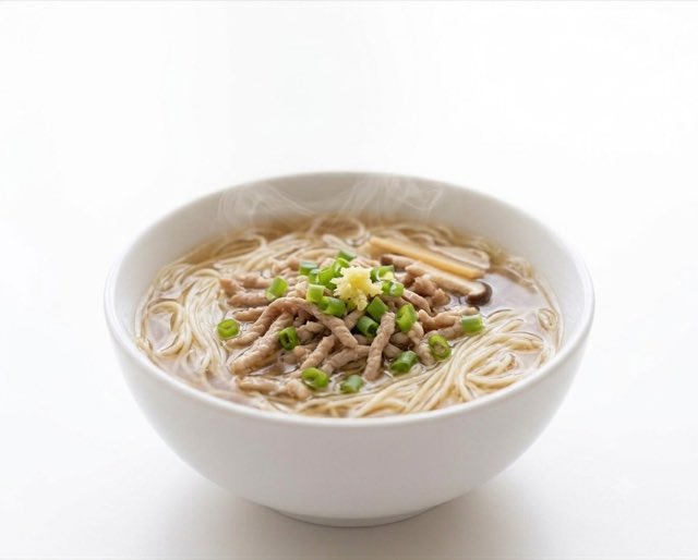 家常肉丝挂面